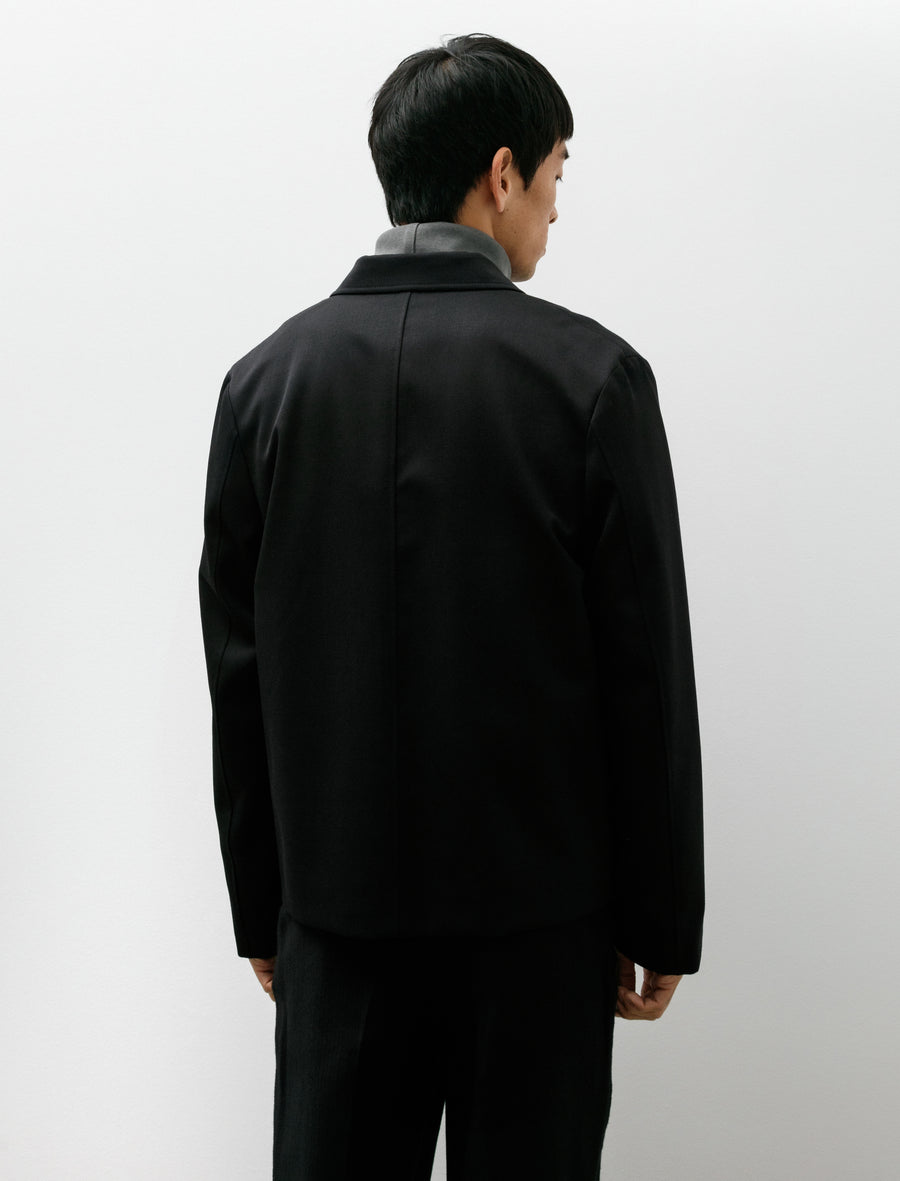 Rolling Blazer Coarse Black Gabardine - Image 2