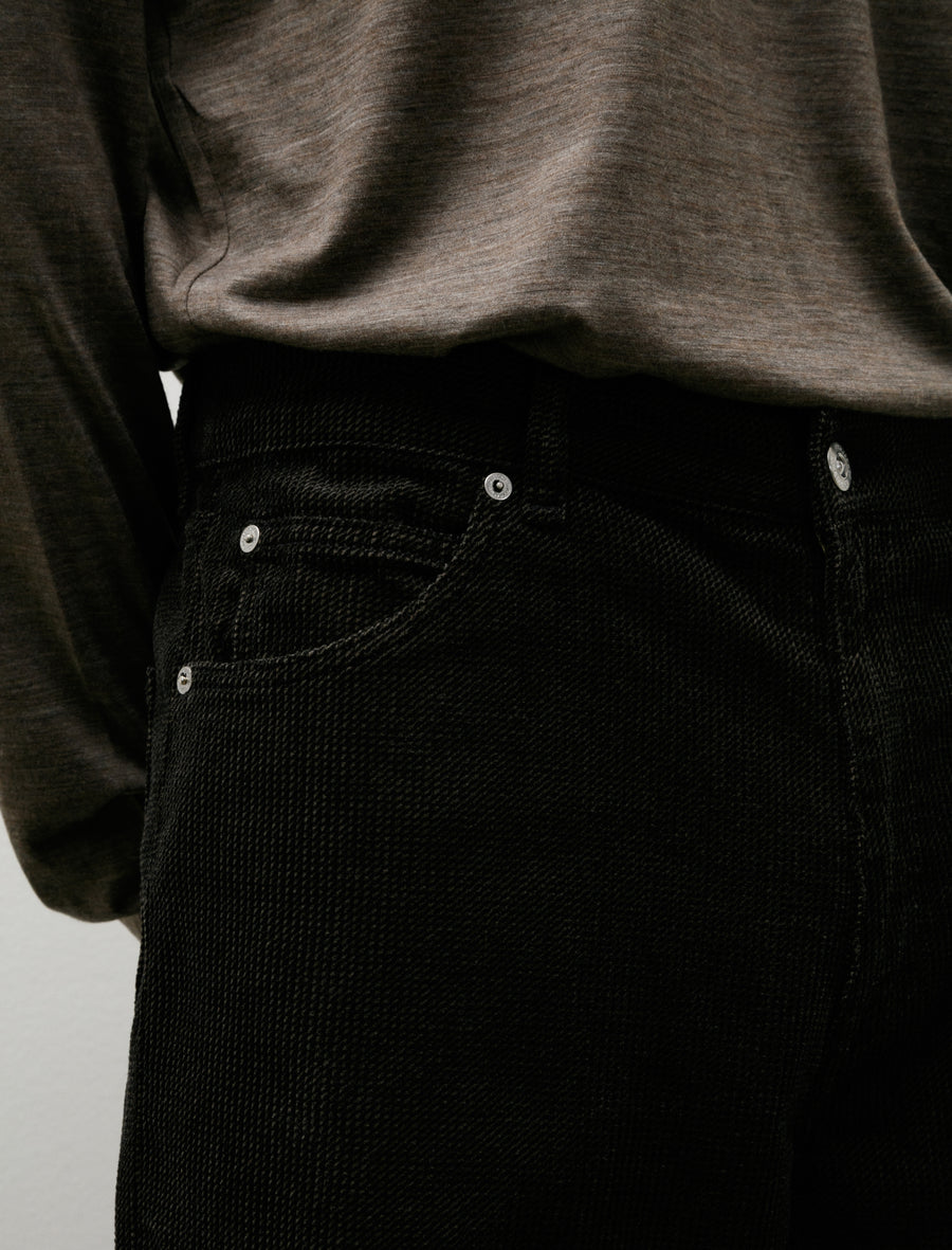 Vast Cut Dark Brown Twill Cord - Image 7