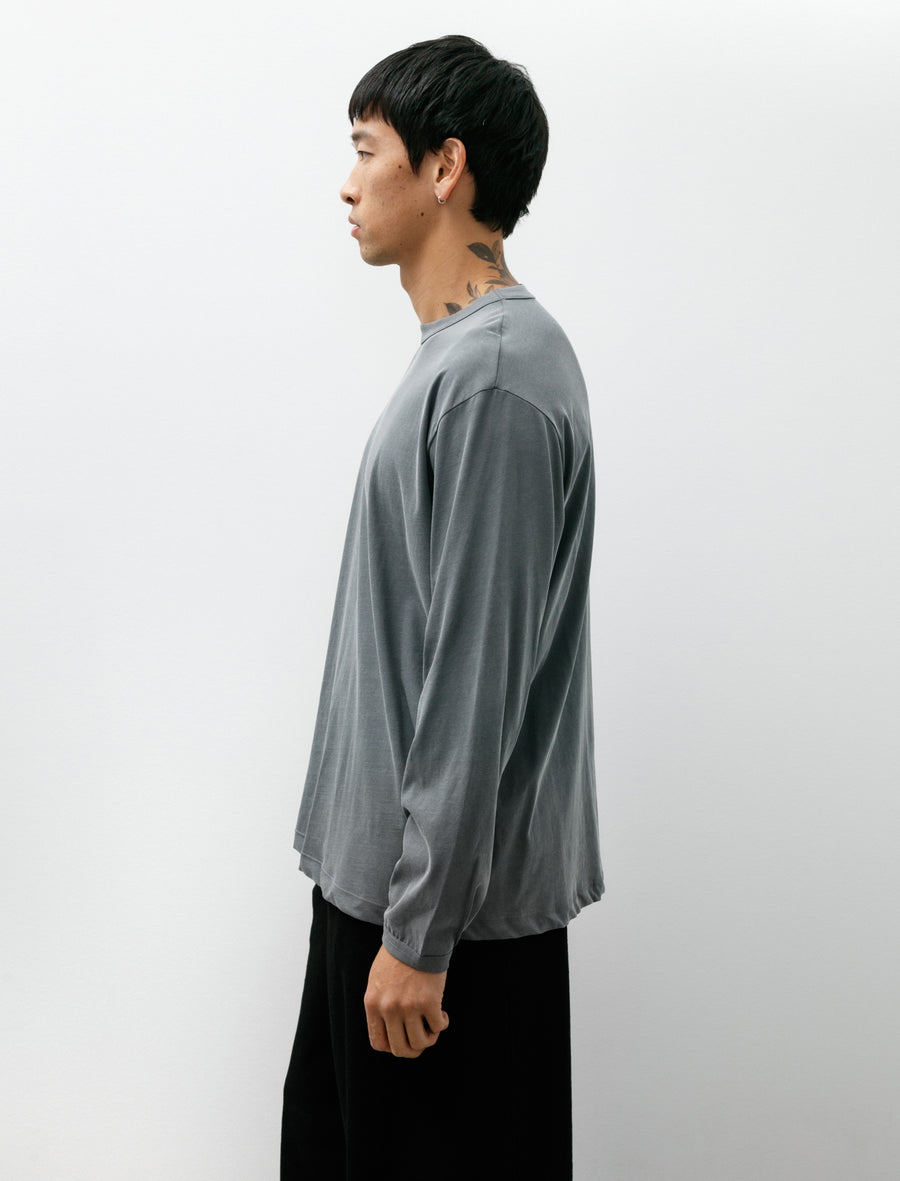 Two Tone Dry Lite L/S T-Shirt Pigment Kelp - Image 3