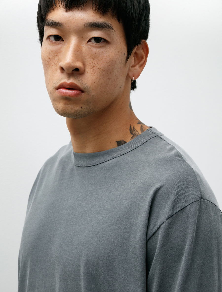 Two Tone Dry Lite L/S T-Shirt Pigment Kelp - Image 4