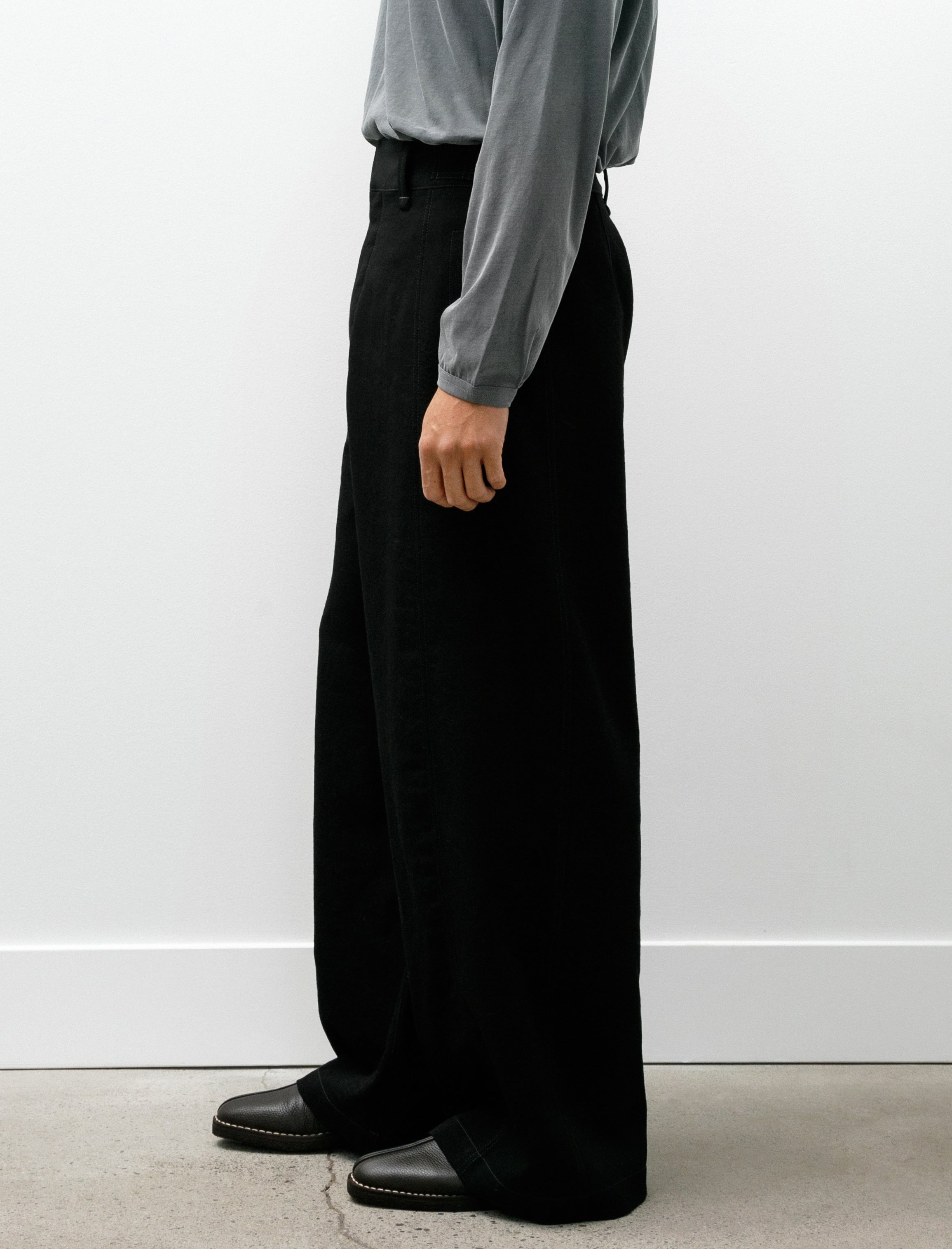 Lemaire Maxi Utility Pants Black