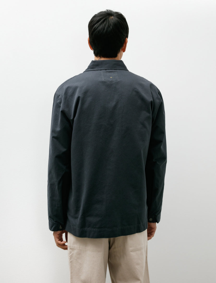 MHL Chore Shirt Double Twisted Petrol - Image 2