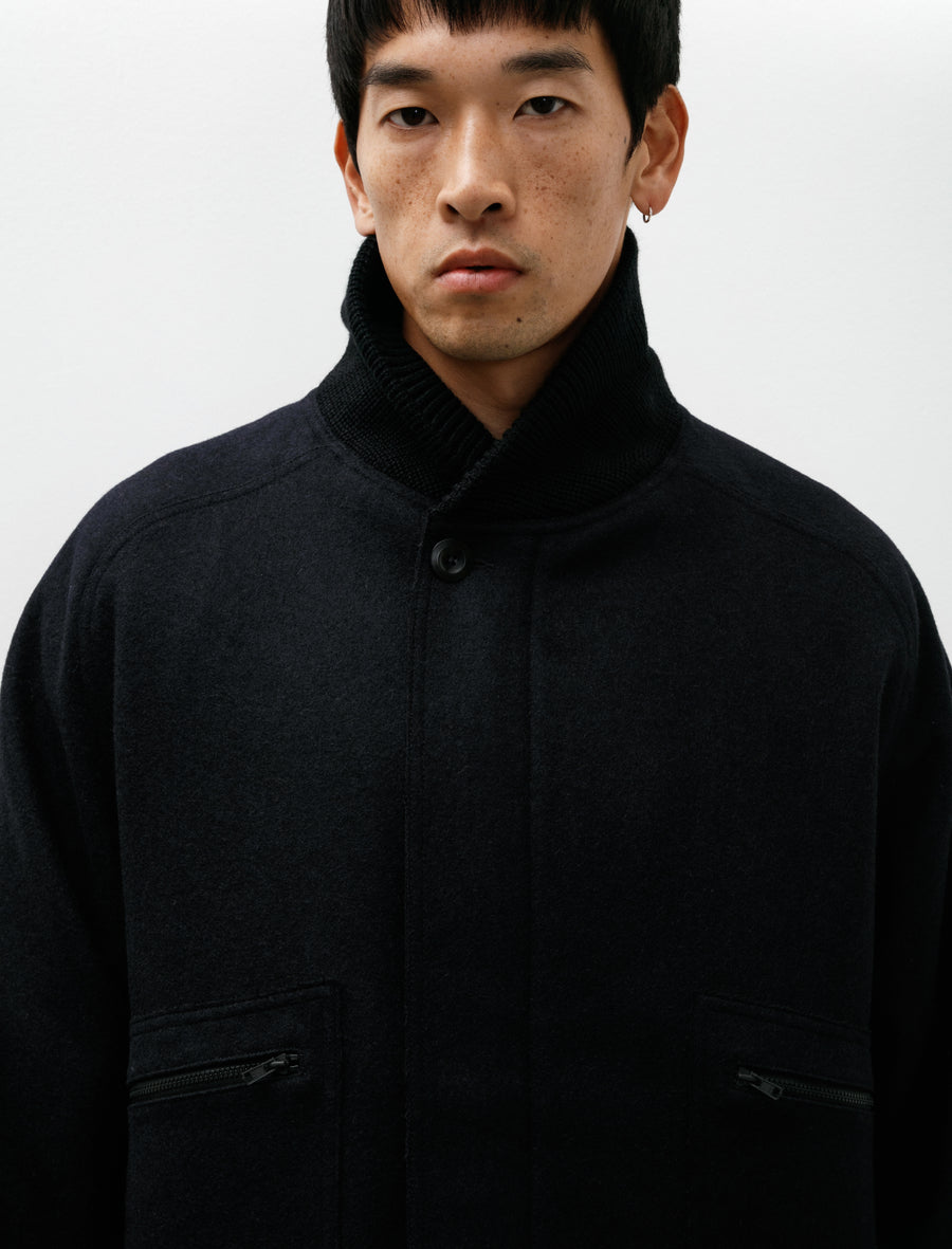 MHL Rib Neck Jacket Ink - Image 5