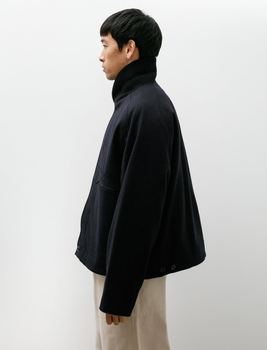 MHL Rib Neck Jacket Ink - Image 3