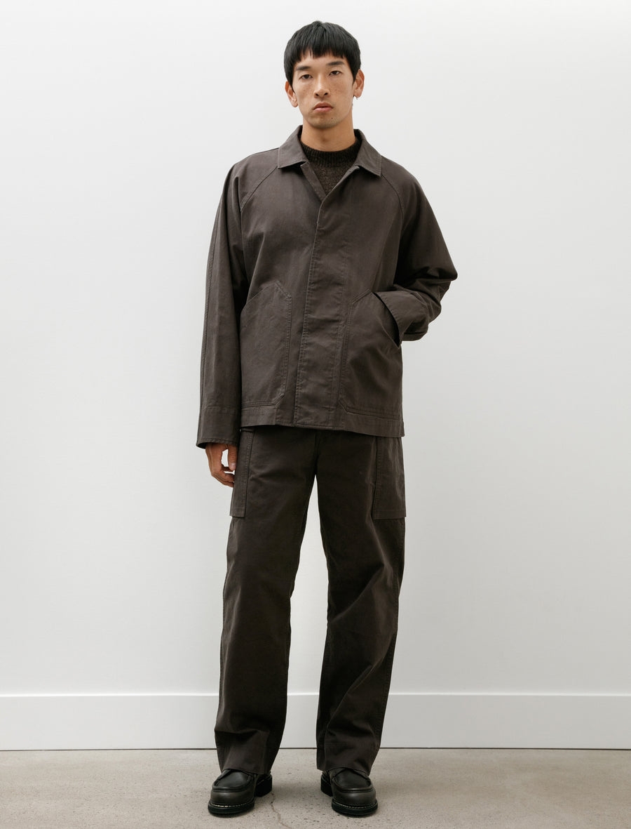 MHL Raglan Jacket Cotton Drill Ebony - Image 6