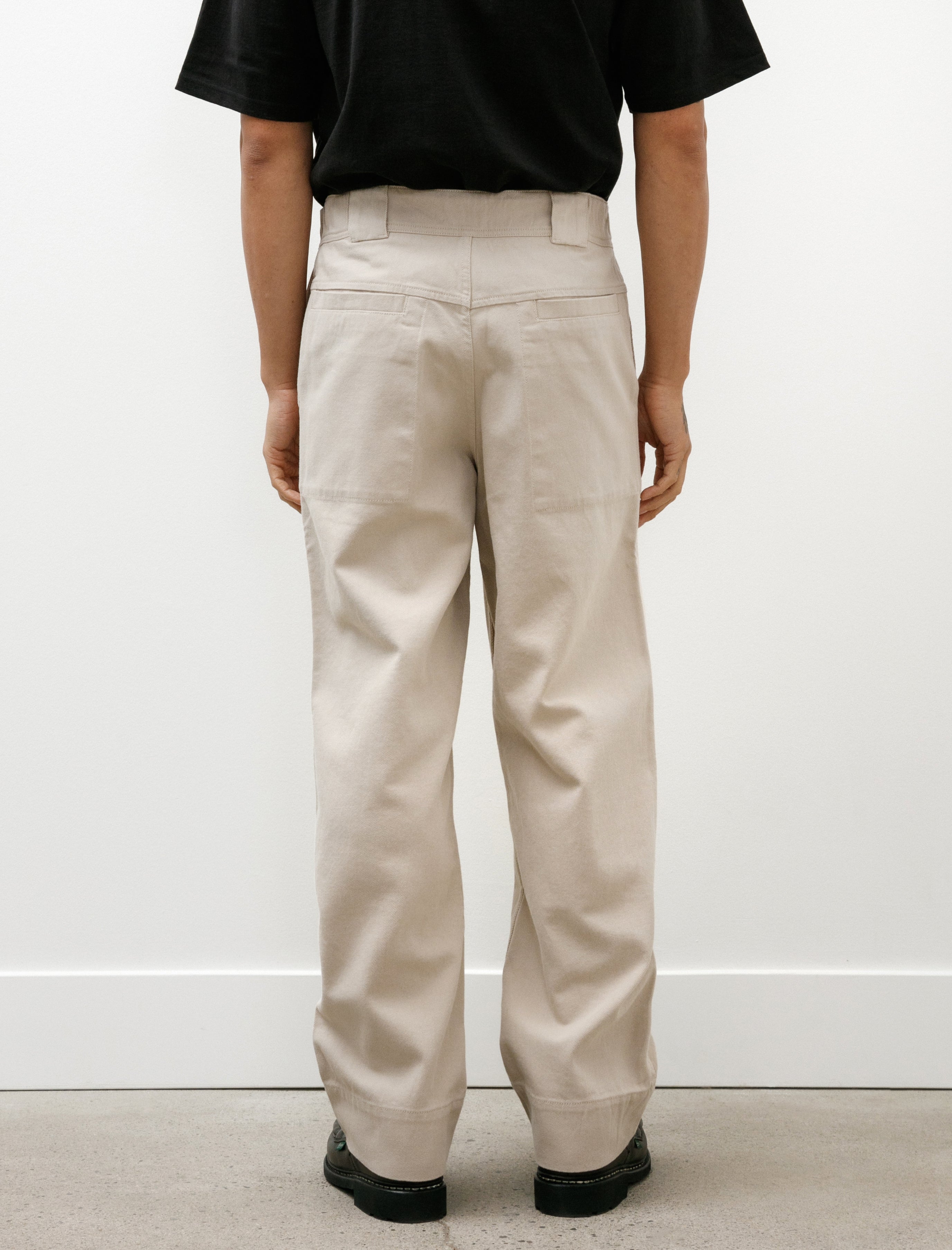 Margaret Howell MHL Sports Trouser Cotton Wool Drill Bone