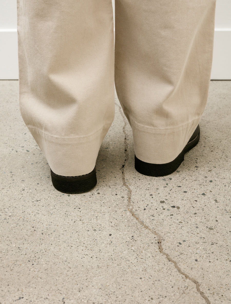 Piped Crepe Slippers Dark Brown - Image 7