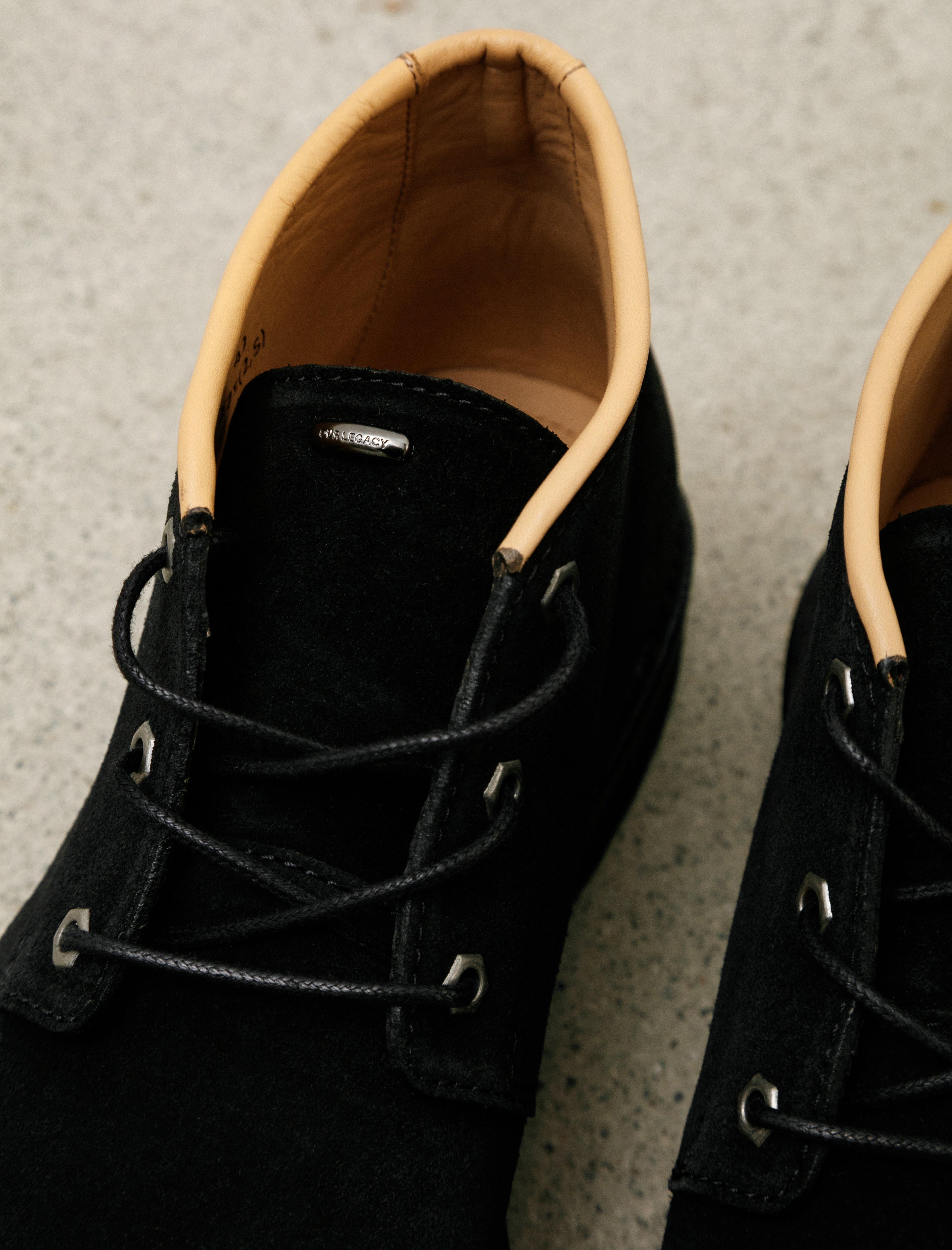 Our Legacy Chukka Boot Dim Black Velour Suede