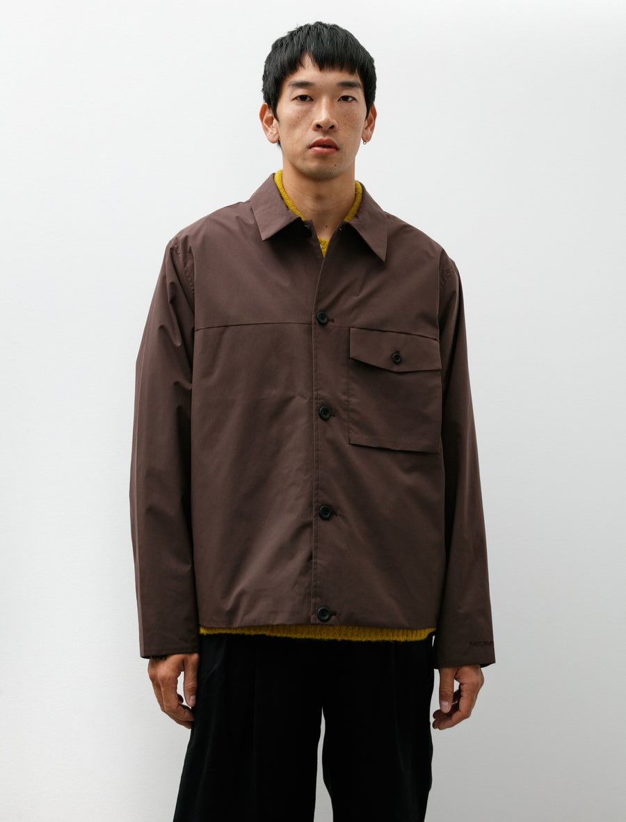 Marcus Windstopper Overshirt Seal Brown - Image 4