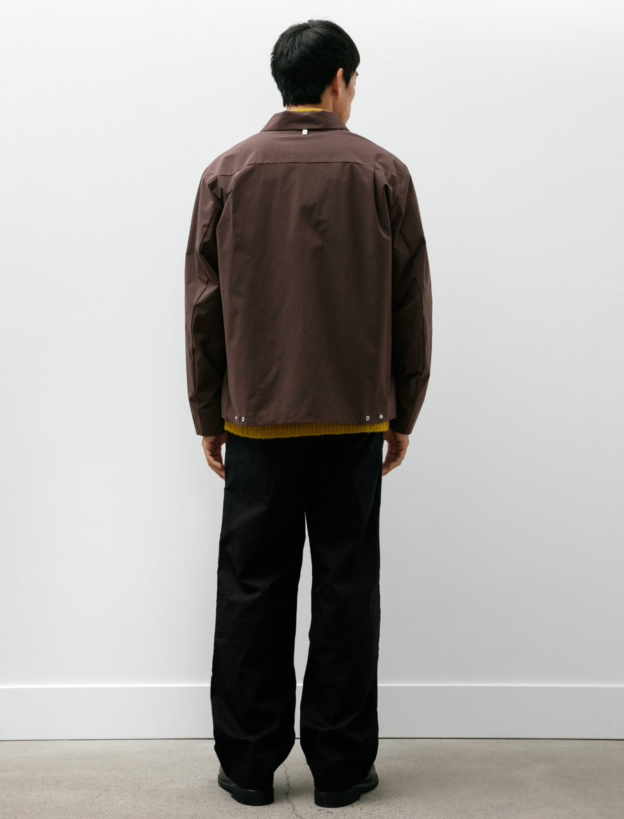 Benn Relaxed Twill Pleated Trouser Black - Image 2