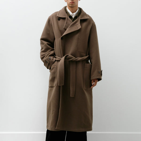 Lemaire Wrap Coat Dark Squirrel – Neighbour