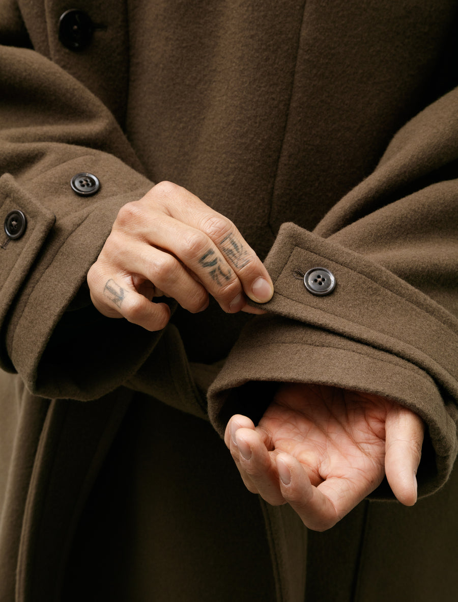 Wrap Coat Dark Squirrel - Image 6