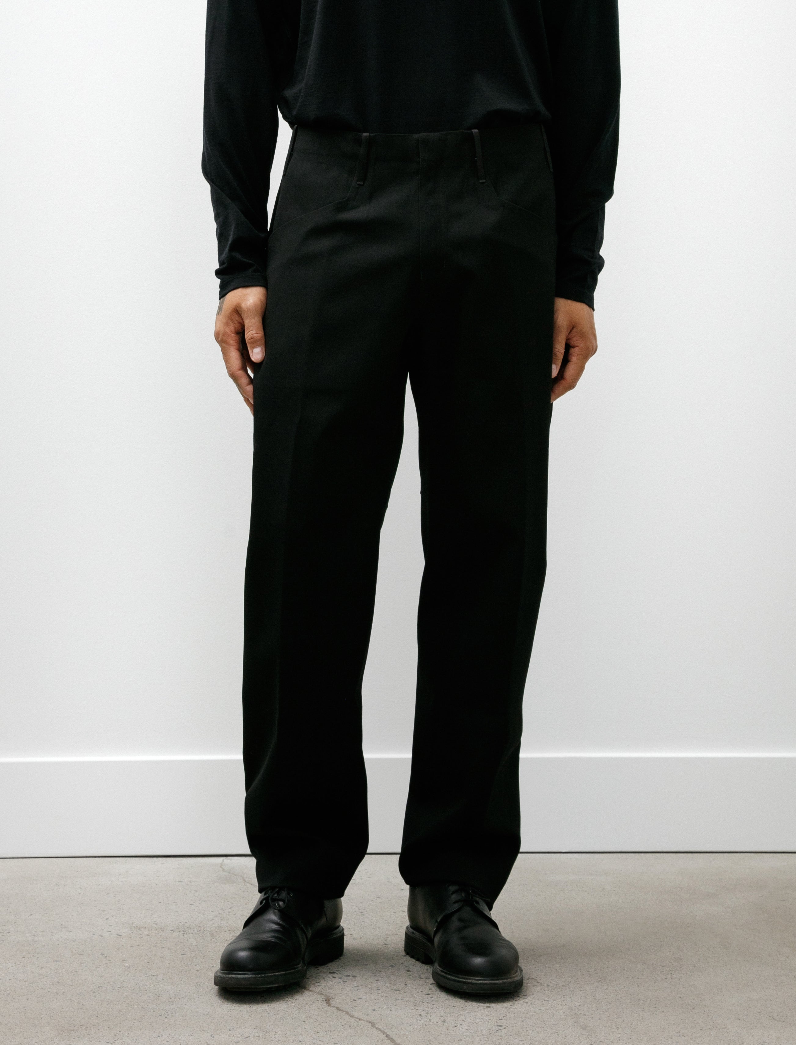 Veilance Voronoi Wool Pant Black