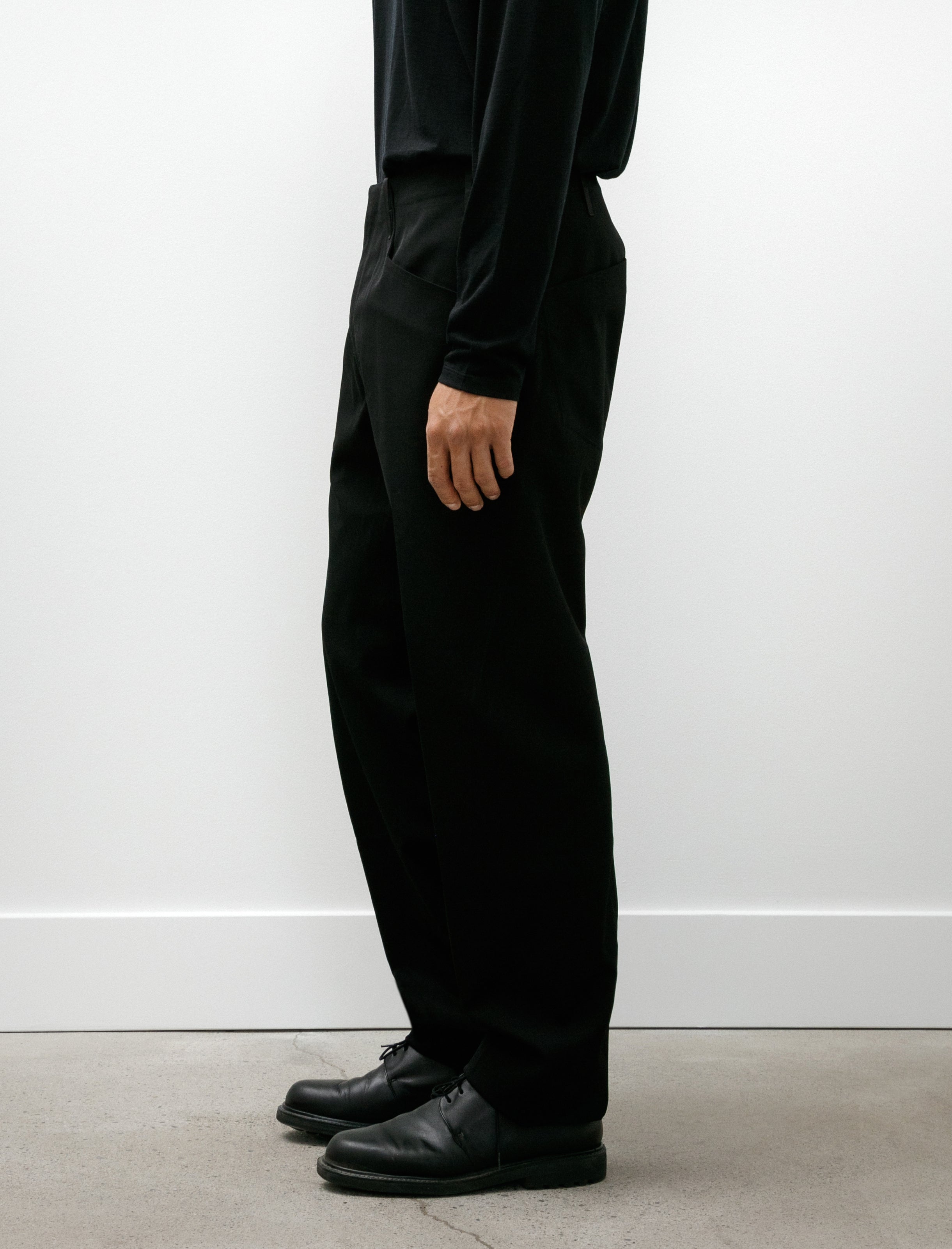 Veilance Voronoi Wool Pant Black