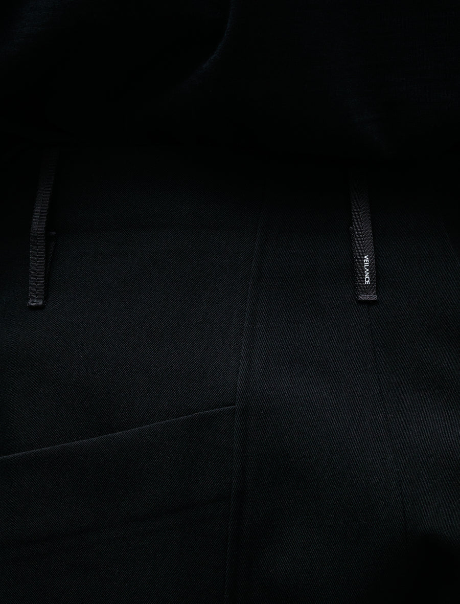 Voronoi Wool Pant Black - Image 8