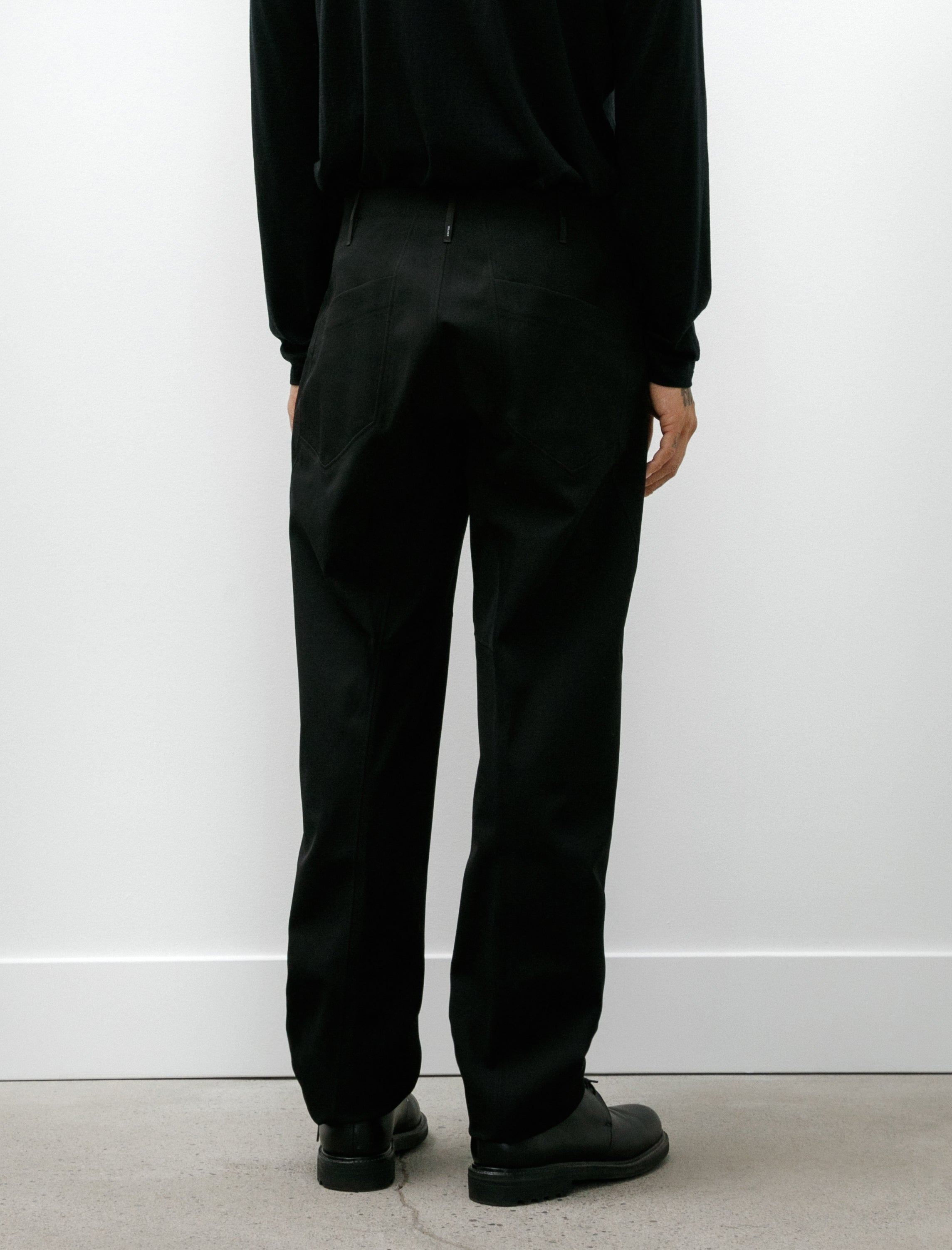 Veilance Voronoi Wool Pant Black