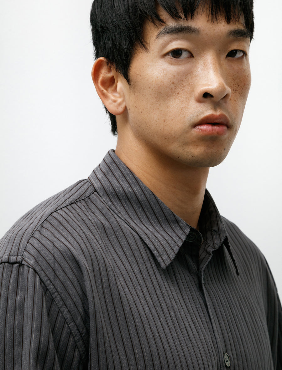 Our Legacy Beyond Shirt Iron Stripe Ceremony Viscose – Neighbour