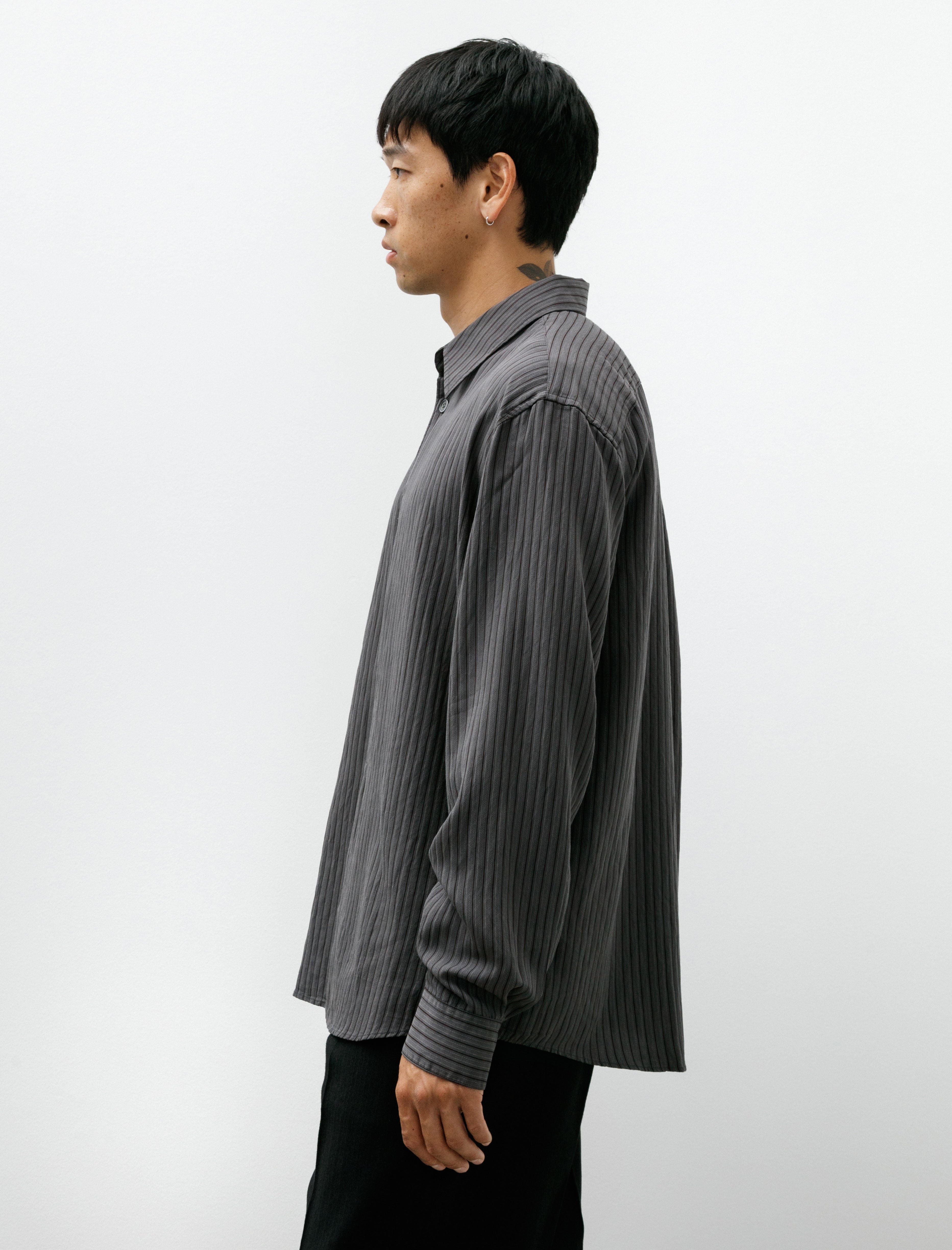 Our Legacy Beyond Shirt Iron Stripe Ceremony Viscose