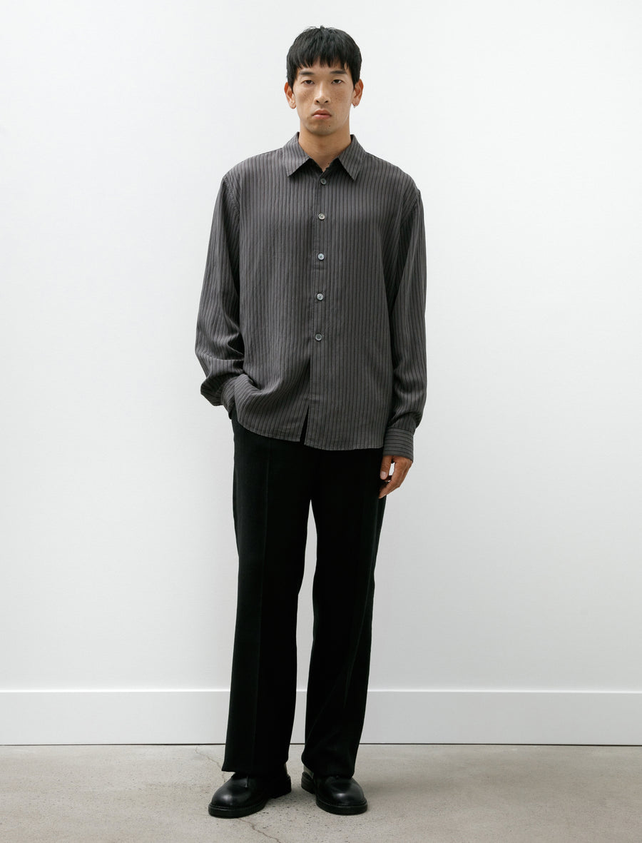 Our Legacy Beyond Shirt Iron Stripe Ceremony Viscose – Neighbour