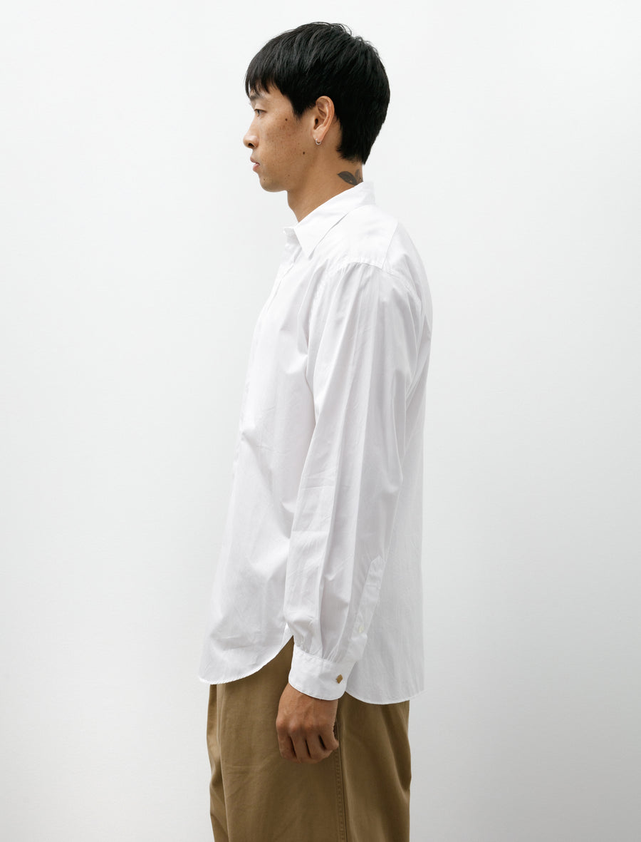 Mansell 160/2 Broad Regular Collar Dress Shirt White - Image 3