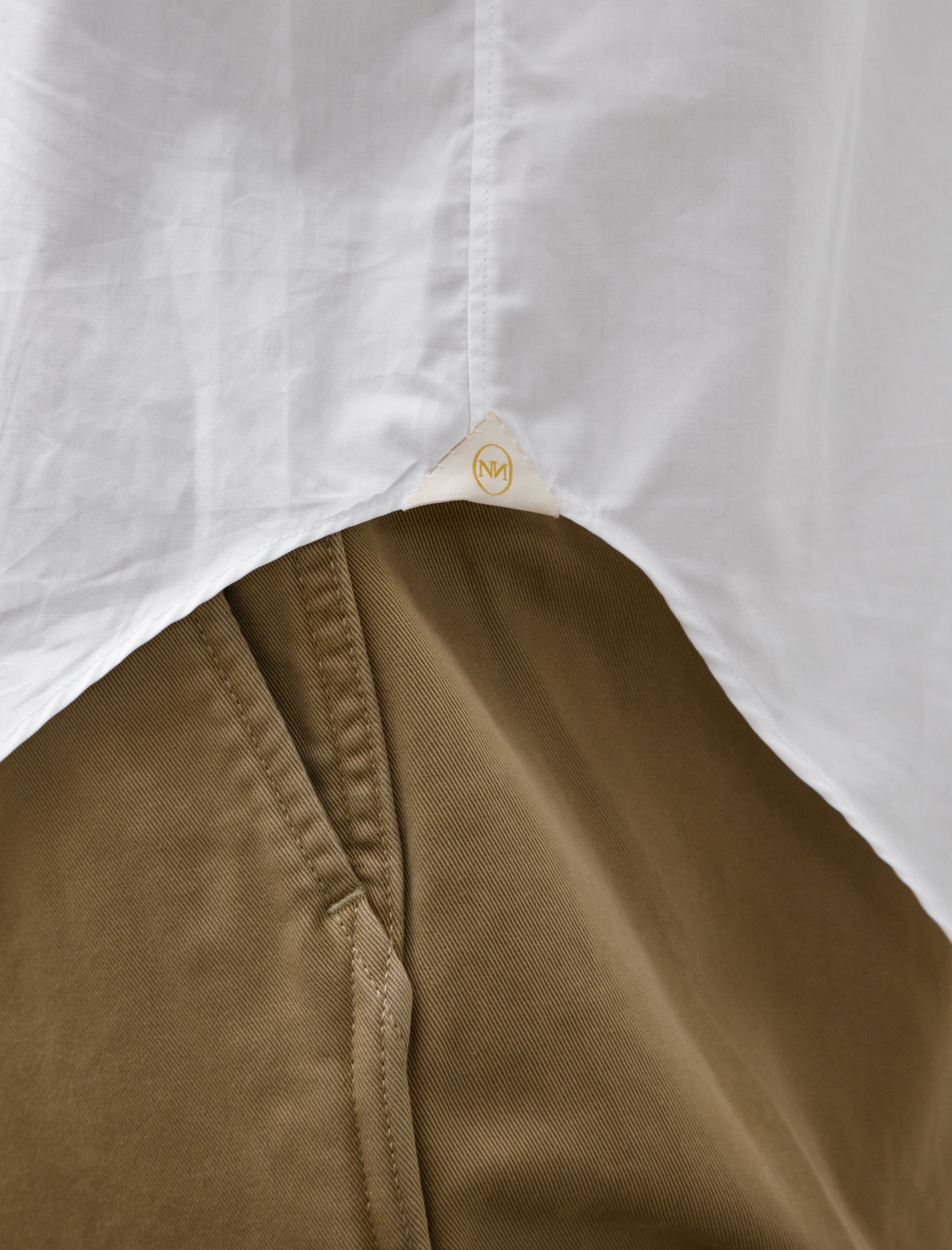 Niceness Mansell 160/2 Broad Regular Collar Dress Shirt White