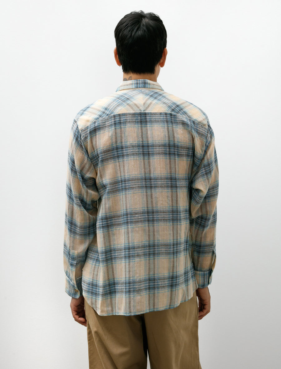 Tommy Multicolour Ombre Work Shirt Beige - Image 2