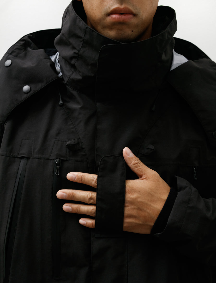 D.Darryl 3-Layer Ripstop Tactical Jacket Black - Image 7