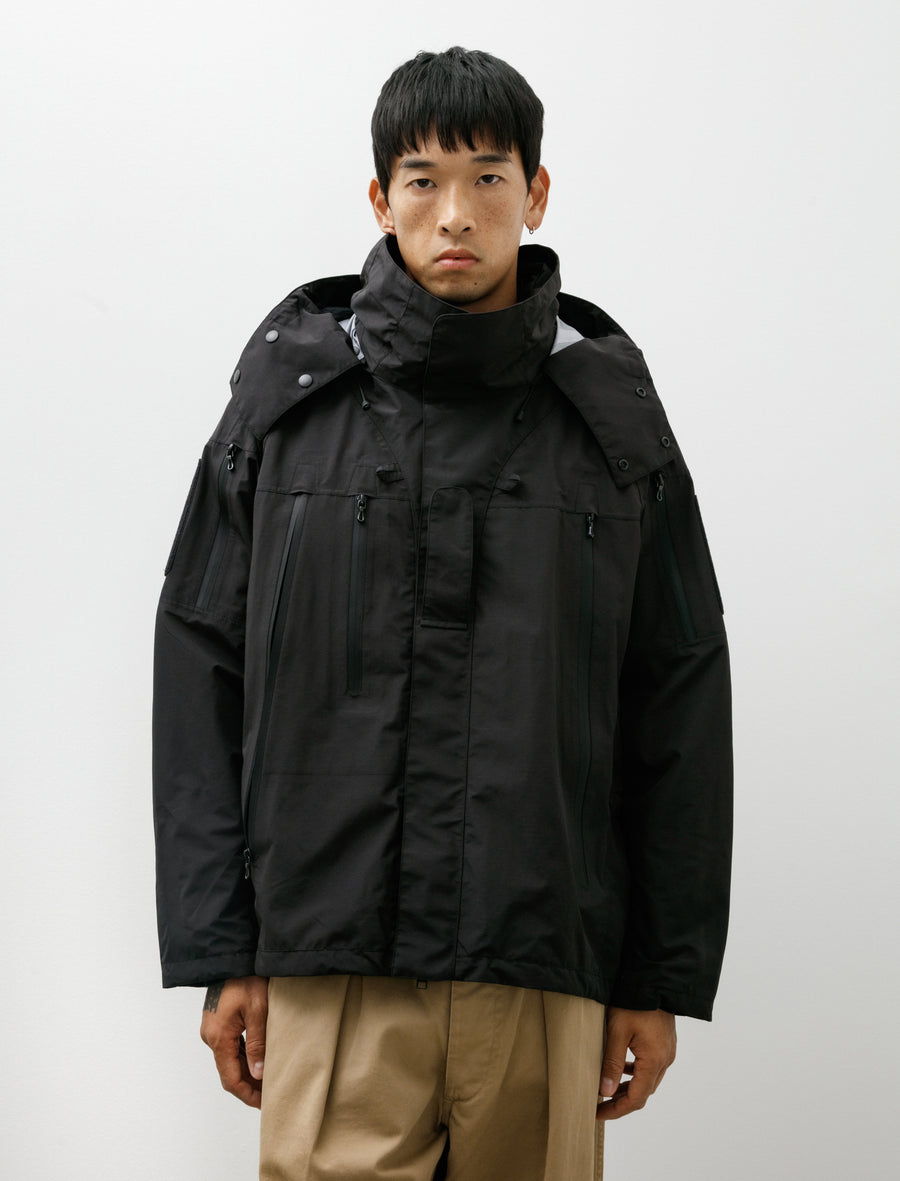 D.Darryl 3-Layer Ripstop Tactical Jacket Black - Image 5