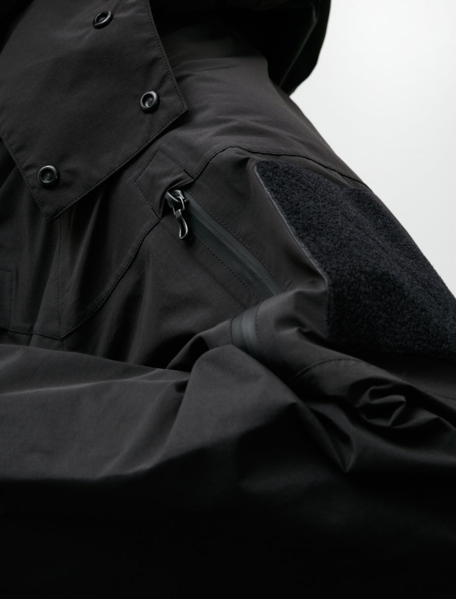 D.Darryl 3-Layer Ripstop Tactical Jacket Black - Image 9