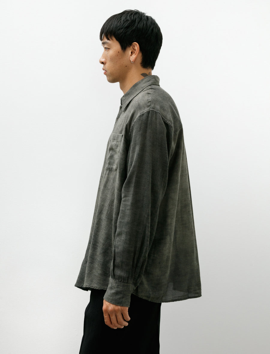 Above Shirt Dark Cloud Sparse Cotton Wool - Image 3