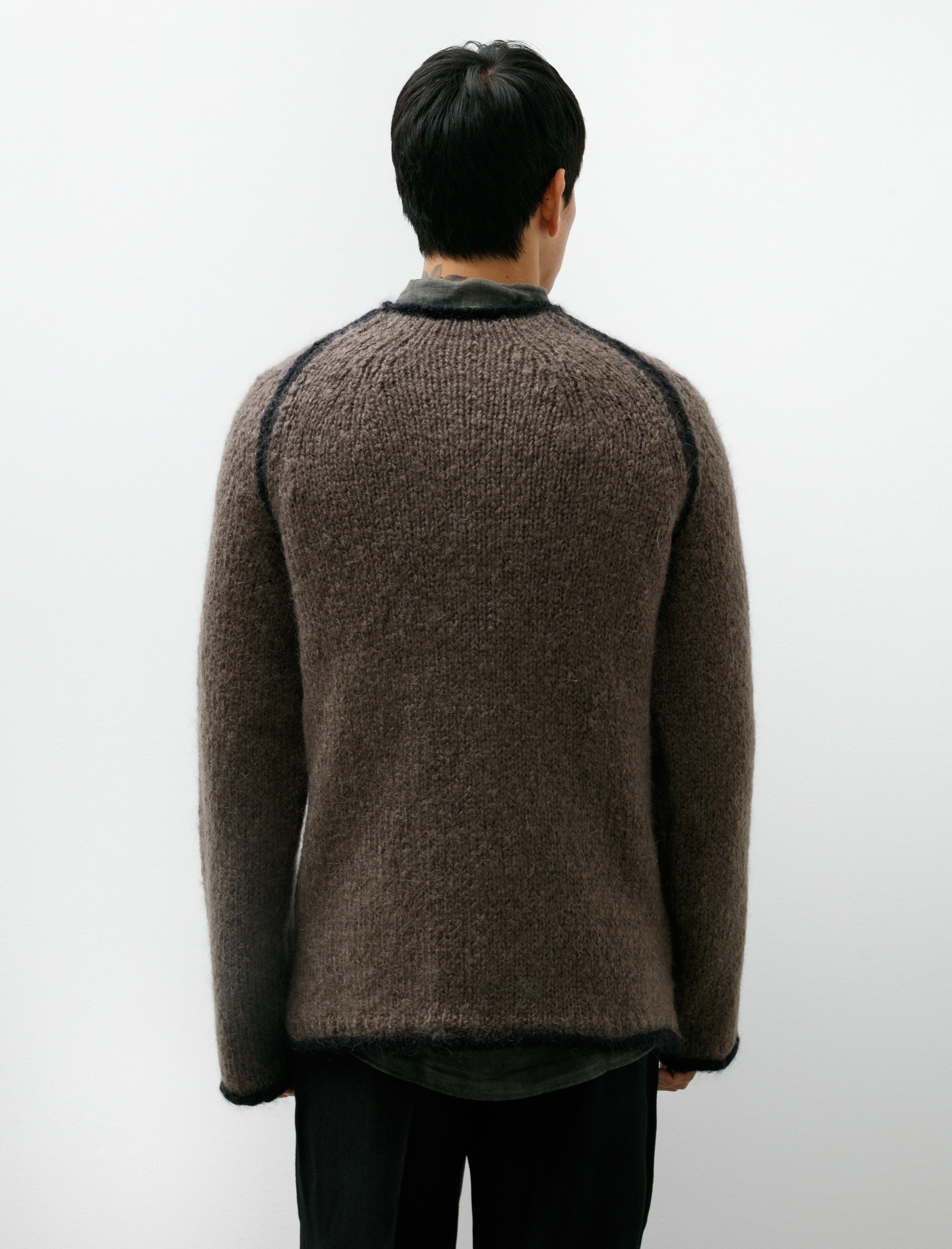 Our Legacy Rider Roundneck Steel Mohair