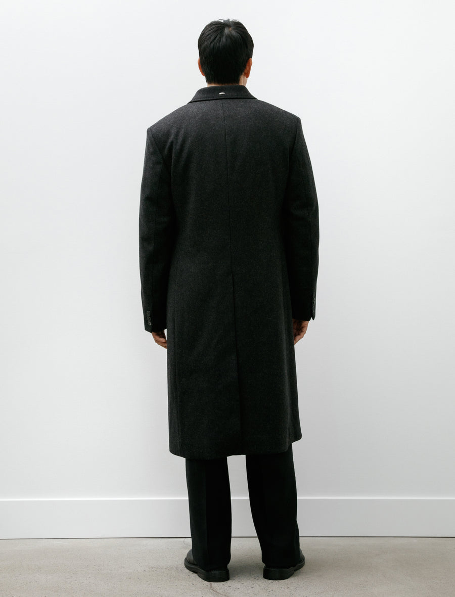 ジャケット・アウター Our Legacy Black Whale Coat Our Legacy - Whale Coat Black Hairy Wool