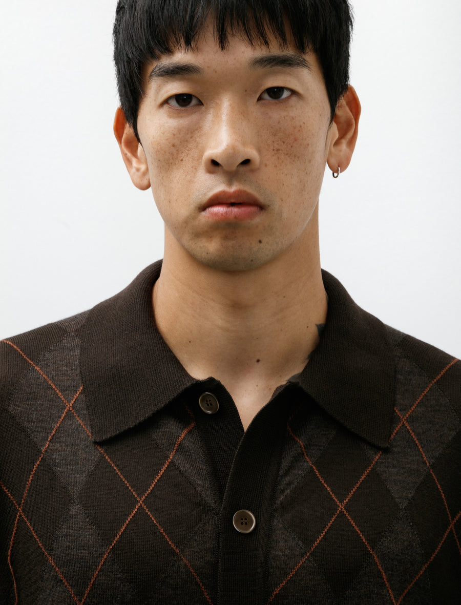 Evening Polo Pub Argyle Fine Wool - Image 4