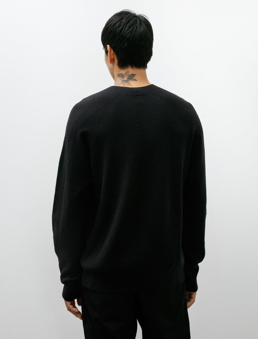 Conic Wool Midlayer Black - Image 2