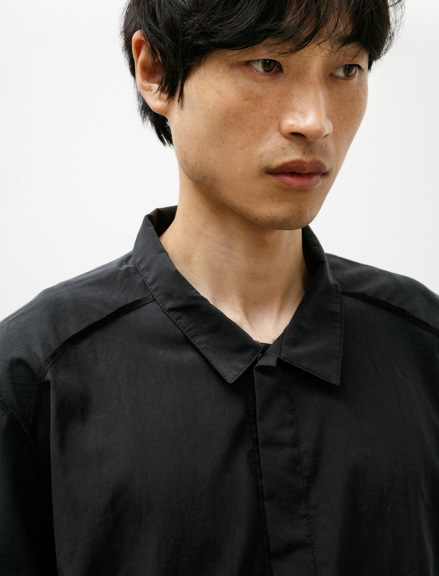 Button Up Tencel Cotton Black - Image 5