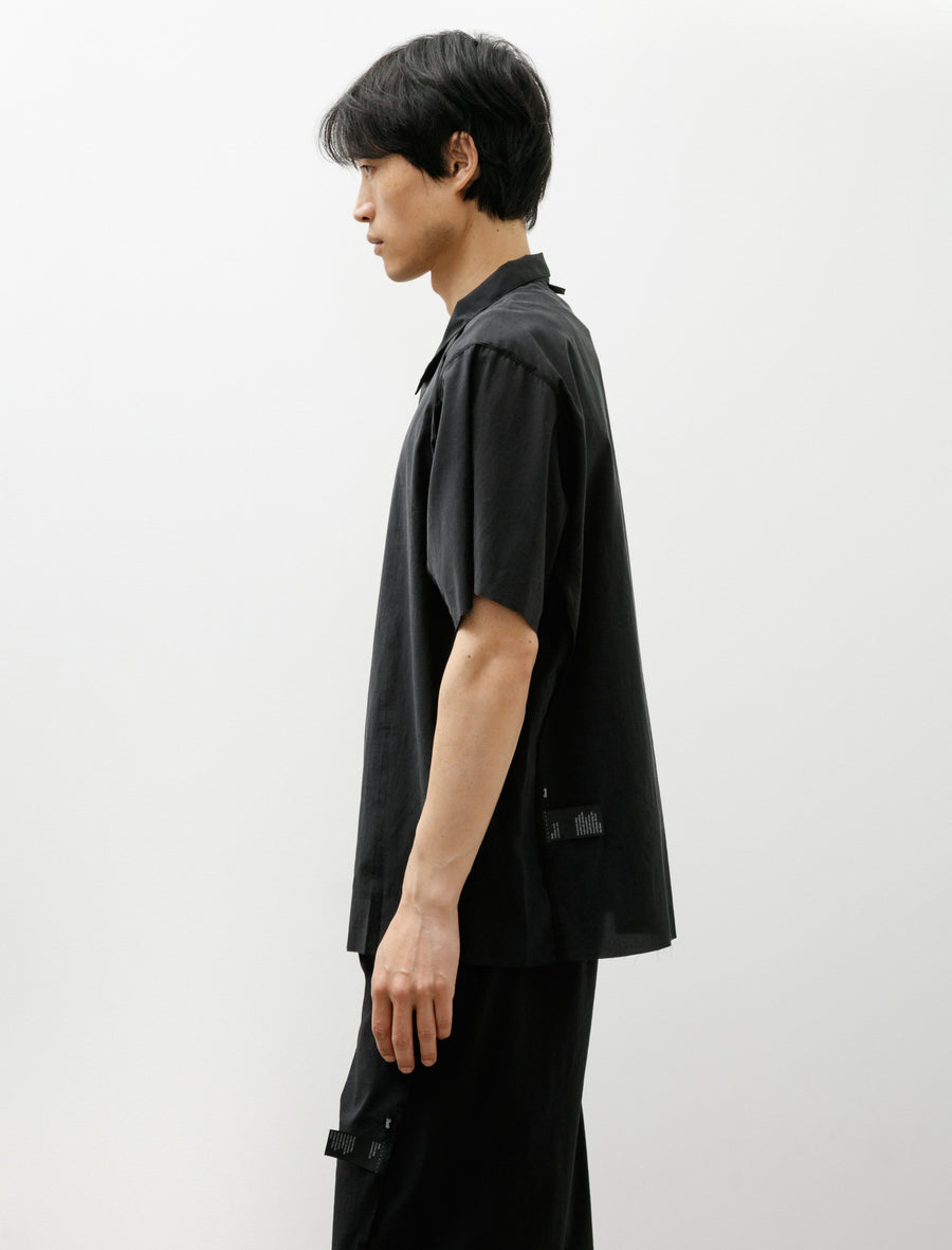 Button Up Tencel Cotton Black - Image 3