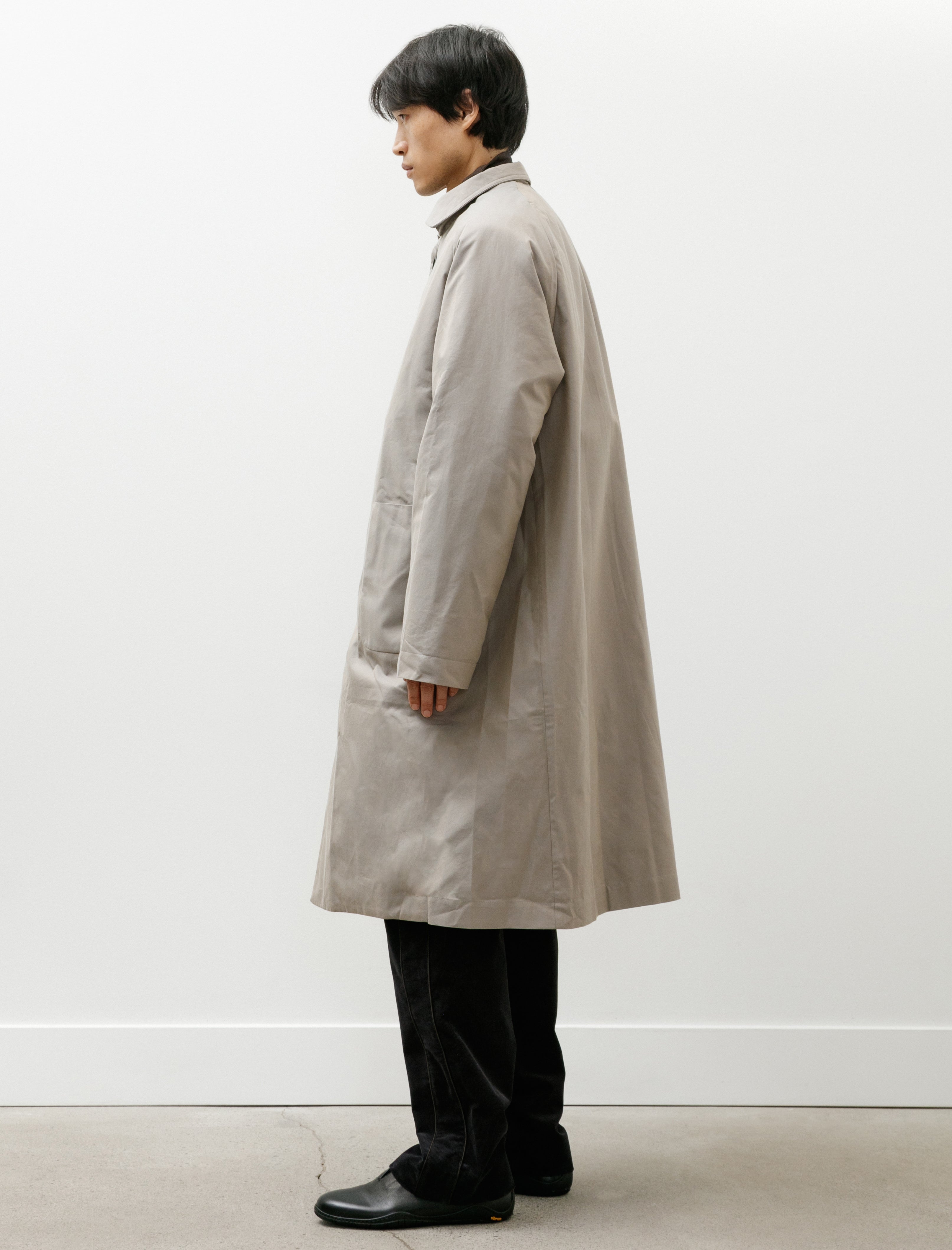 Derrick Stance Coat Blue Tint Ash