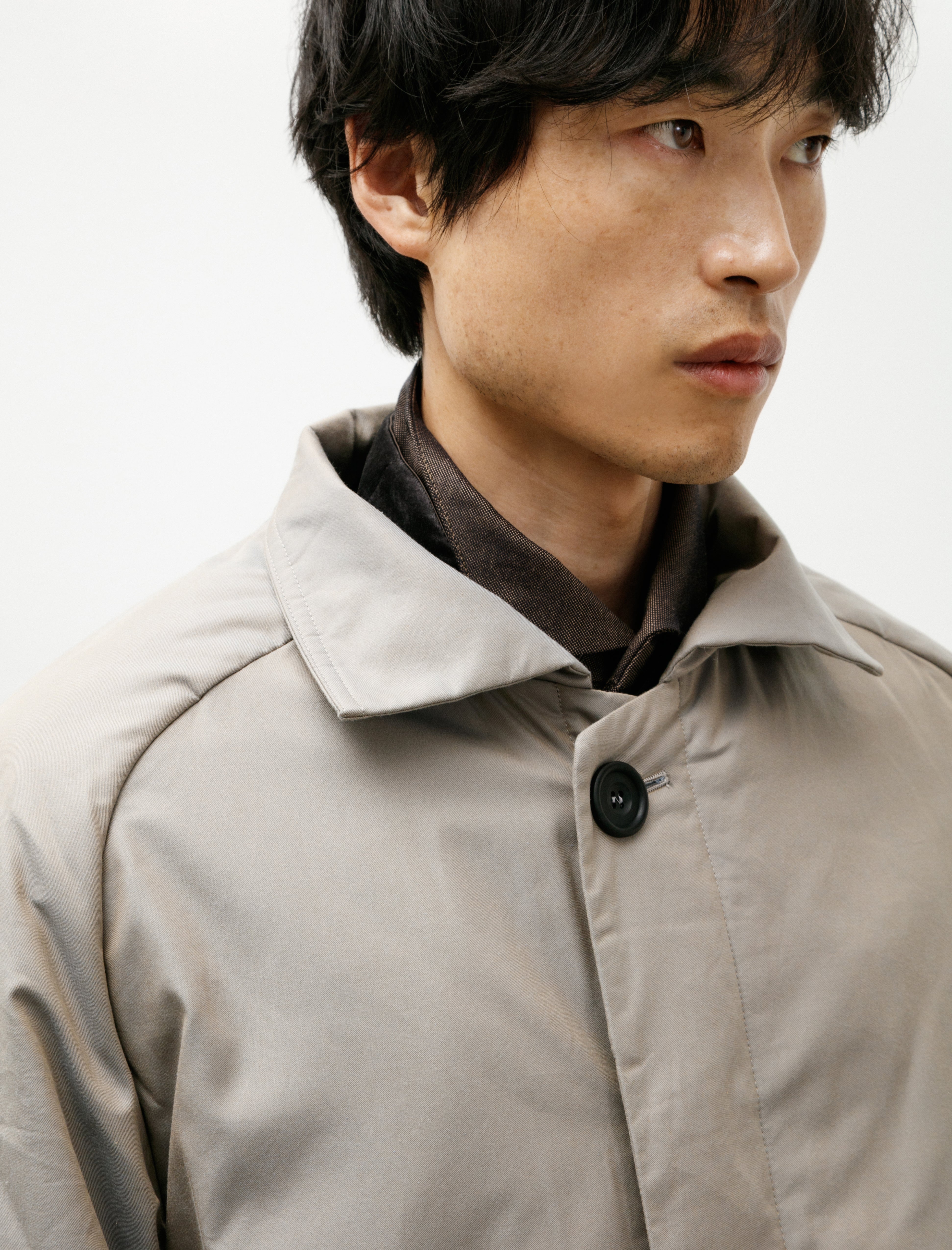 Derrick Stance Coat Blue Tint Ash