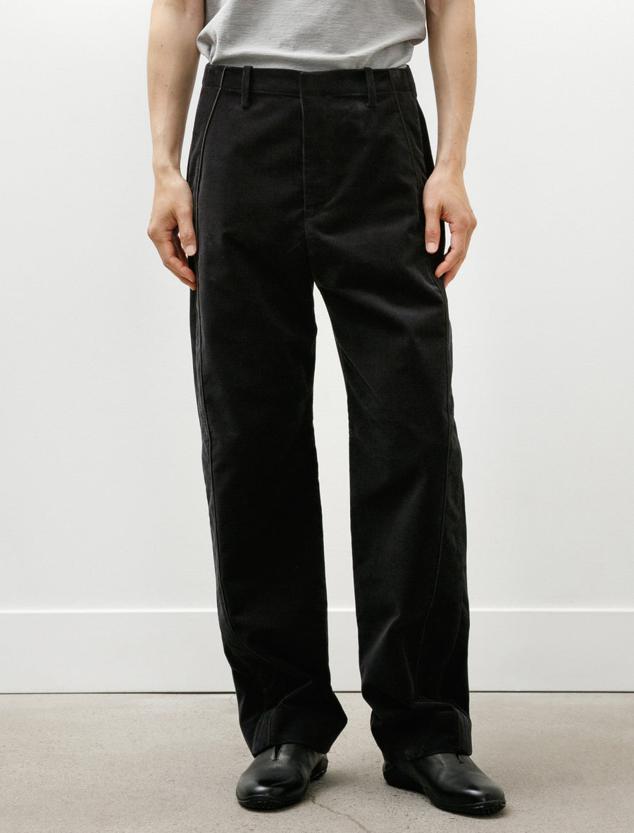 Cord Transit Trouser Corduroy Ash Black - Image 4