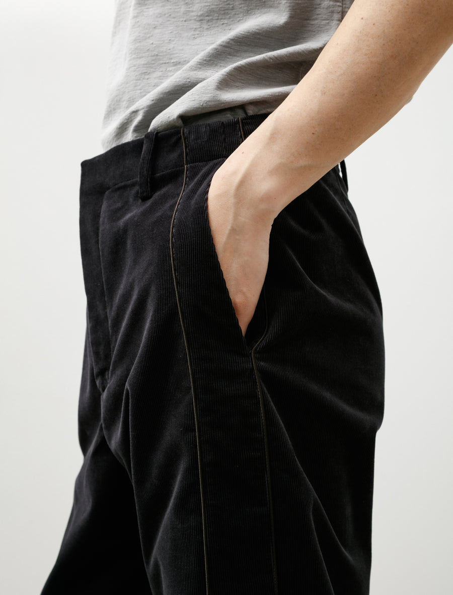 Cord Transit Trouser Corduroy Ash Black - Image 7