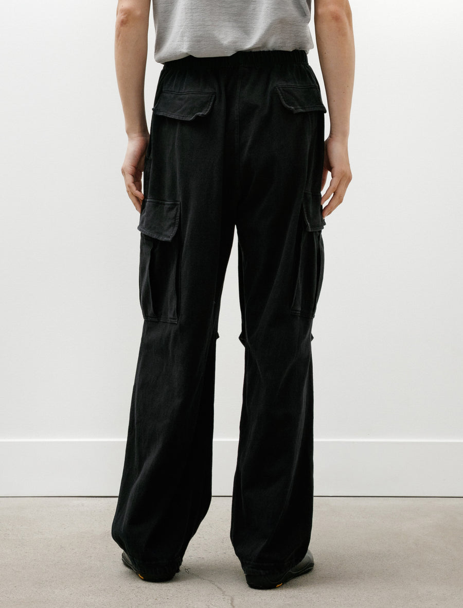 Cotton Jersey 6-Pocket Pants Black - Image 5