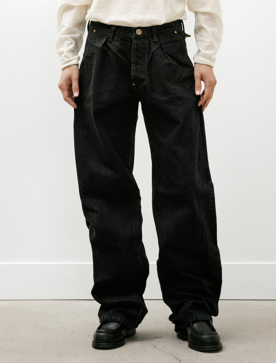 157 Trousermakers Jeans 16oz Selvage Denim Brown Hat - Image 4