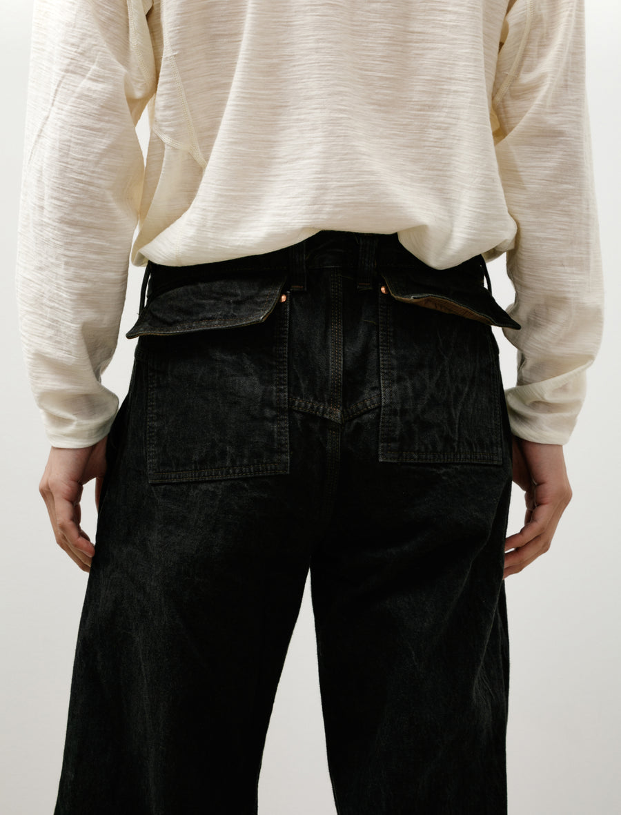 157 Trousermakers Jeans 16oz Selvage Denim Brown Hat - Image 7