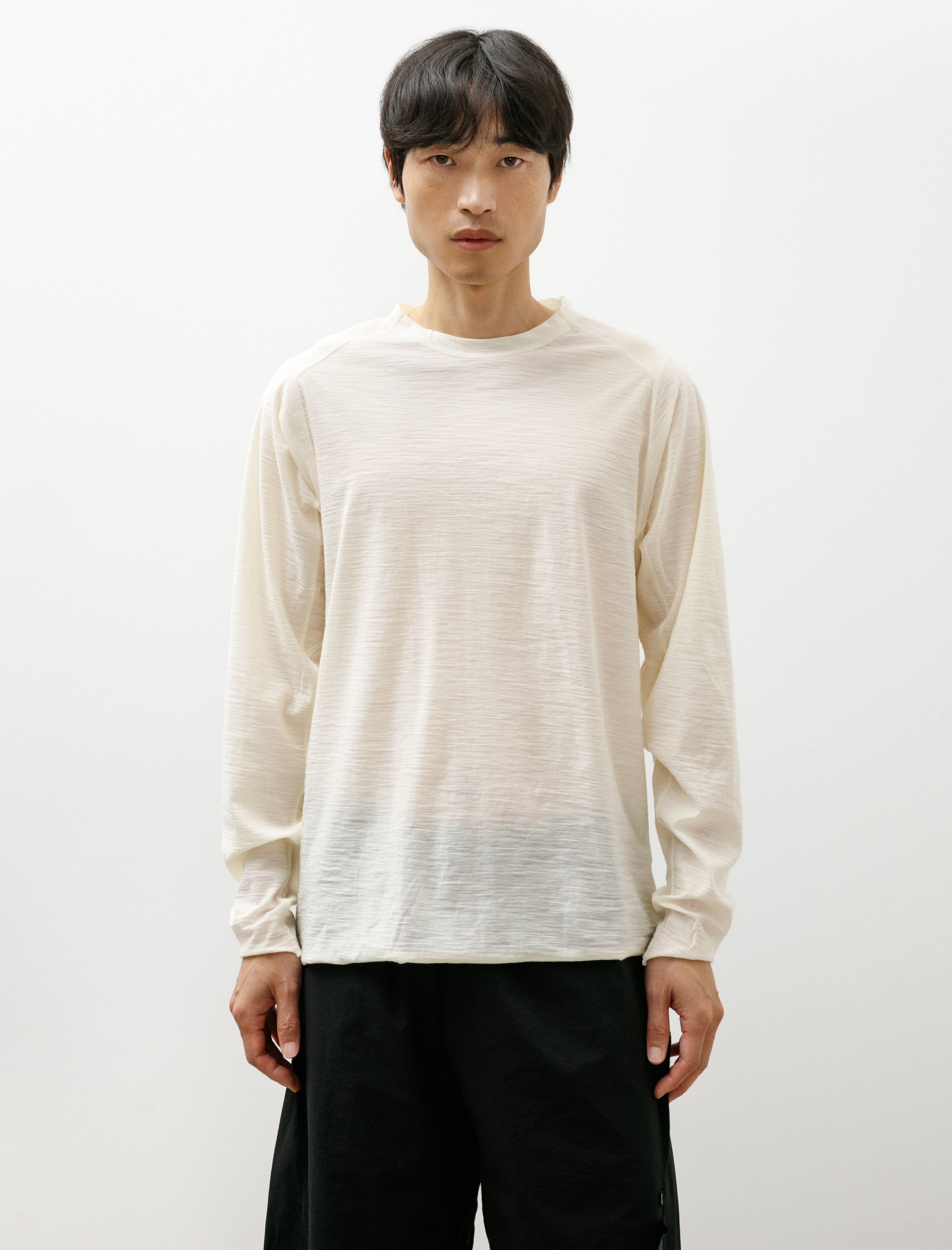 Shade Long Sleeve Wool Natural