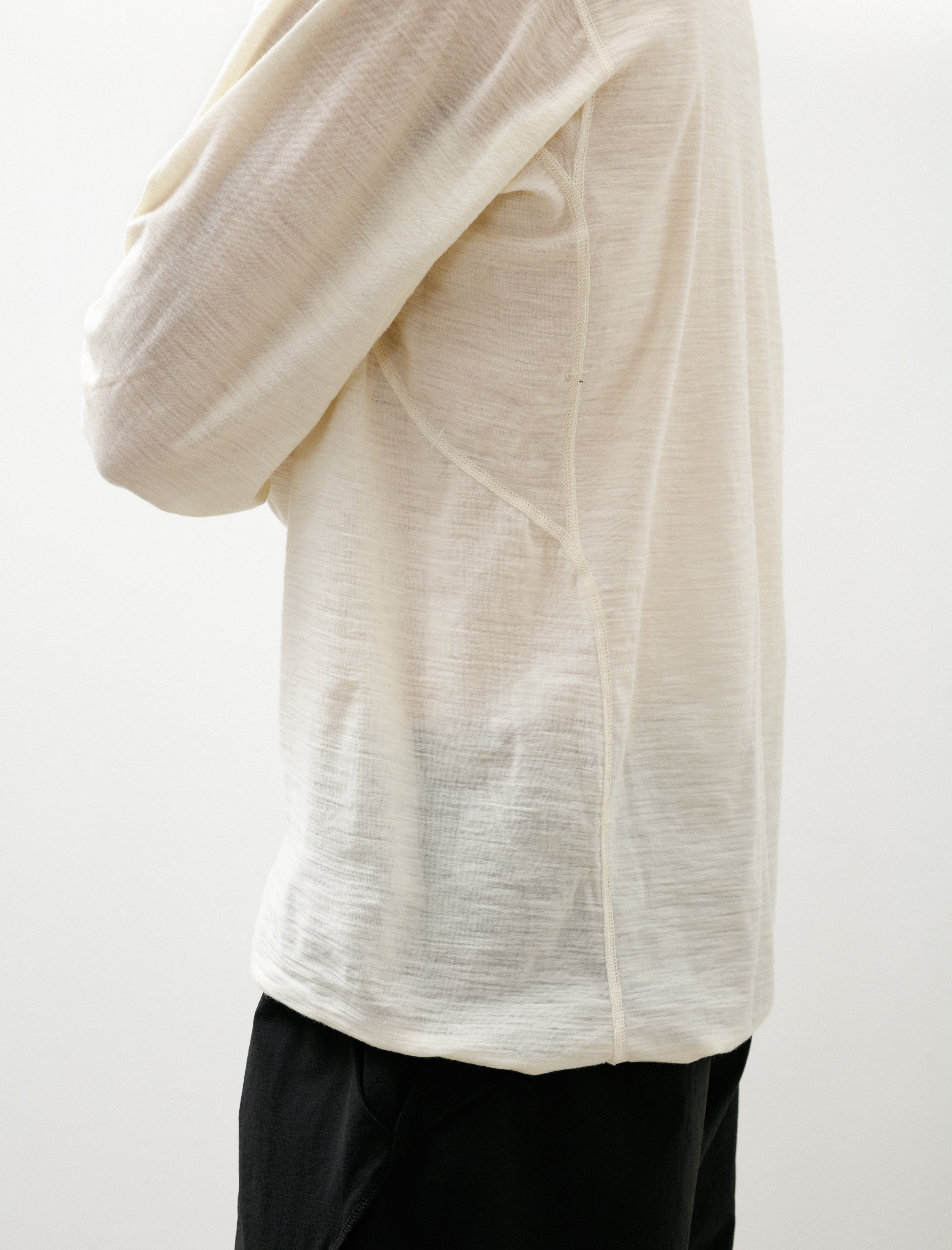 Shade Long Sleeve Wool Natural