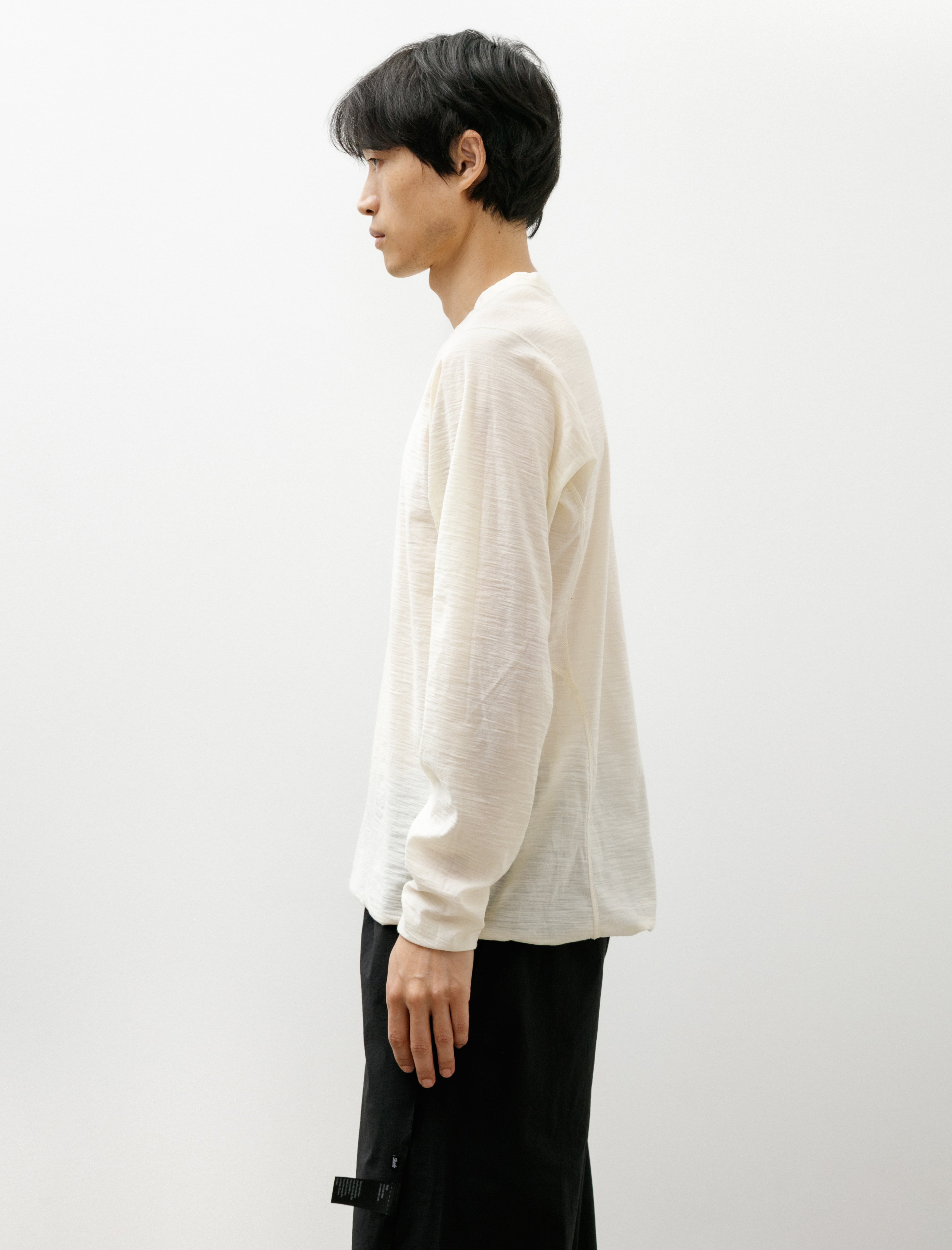 Shade Long Sleeve Wool Natural