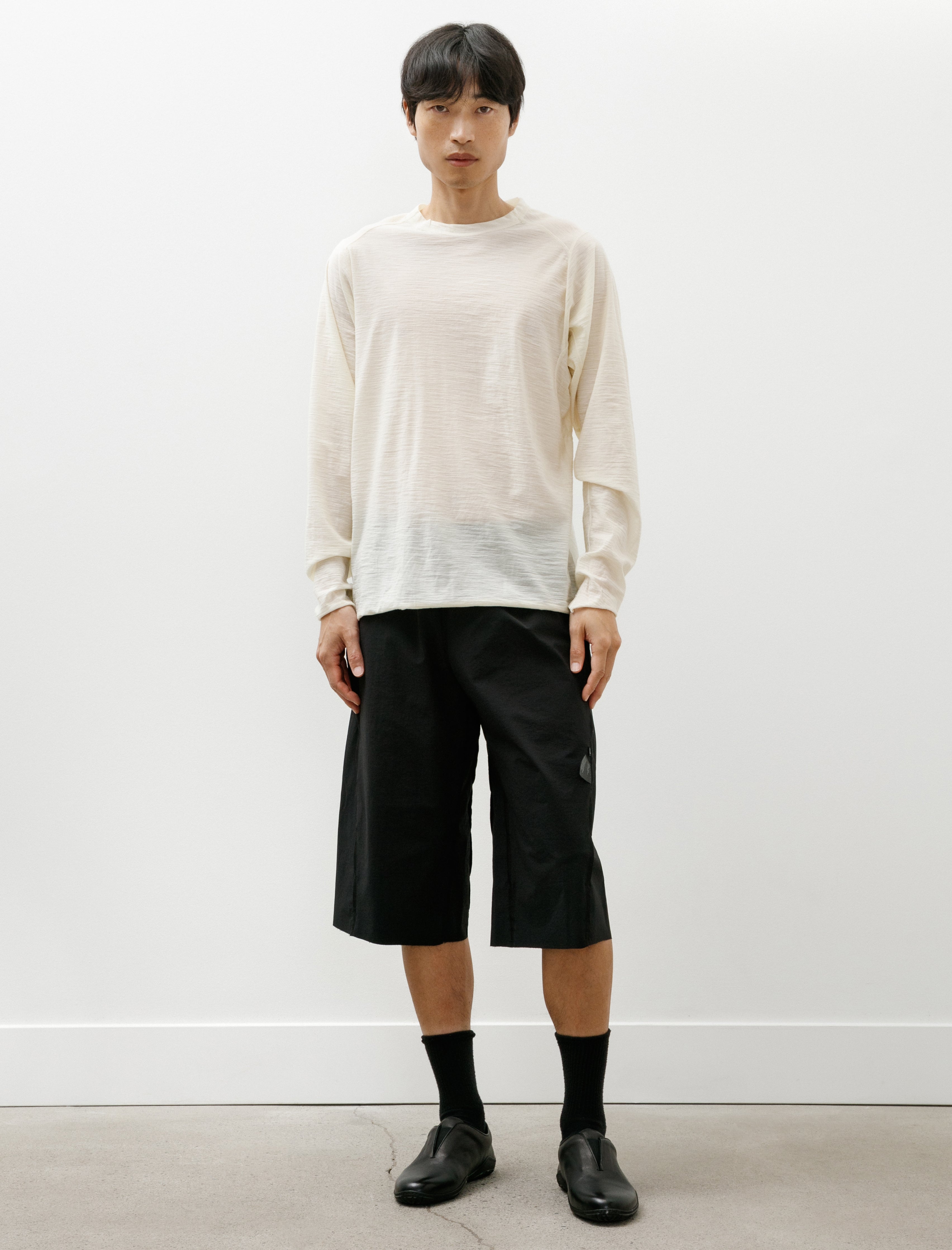 Shade Long Sleeve Wool Natural