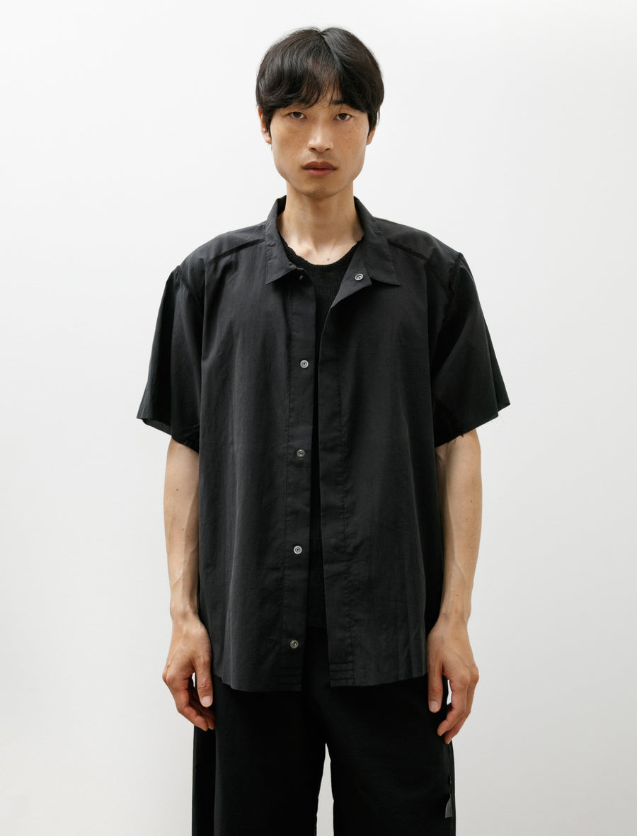 Button Up Tencel Cotton Black - Image 1