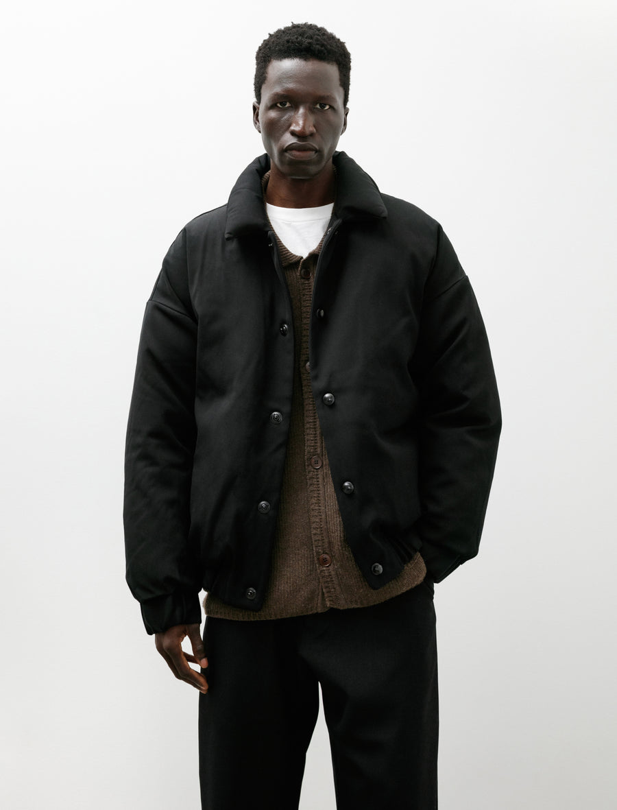 R21 Down-6 Double Down Blouson Black Impact Wool - Image 4