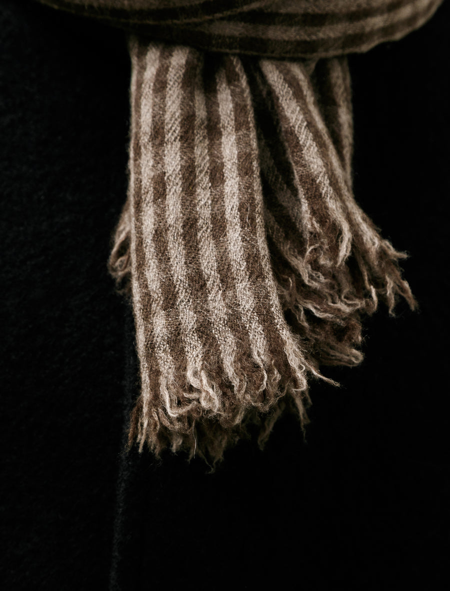 Prince Checks Scarf Naturals - Image 5